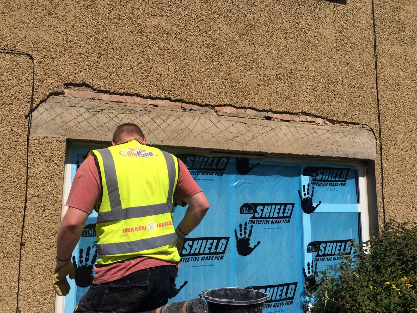 Patching Building Patching job - EdinHome