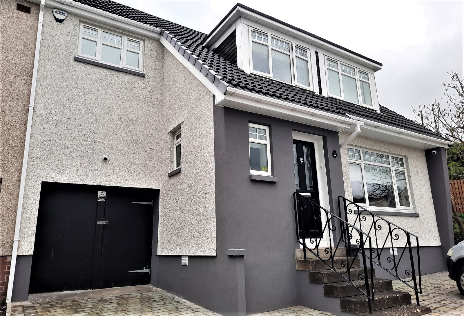 Mixed Systems: Silicone Render & Roughcast – Eaglesham