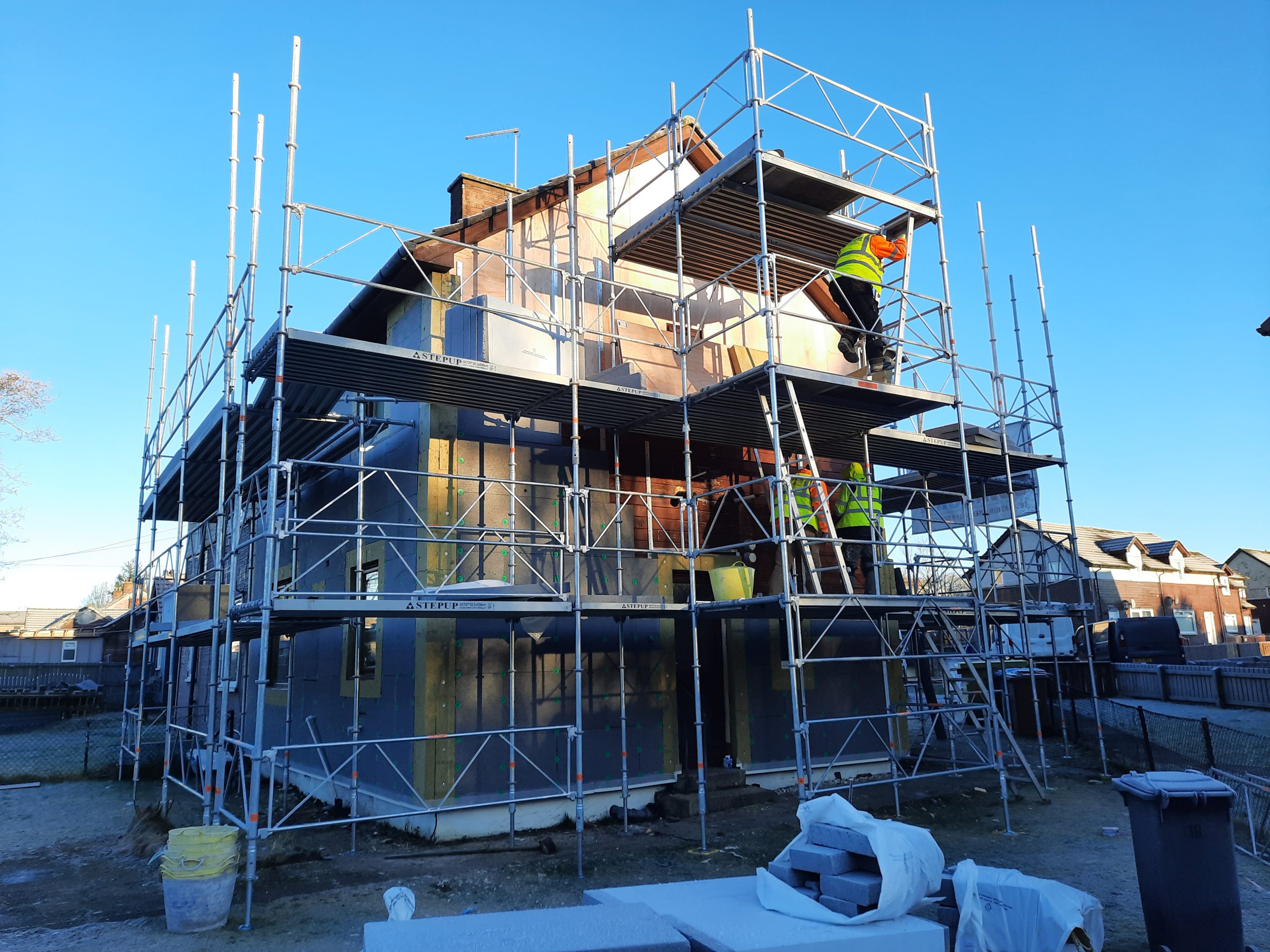 INSULATION SYSTEM to Swedish Timber House – Fauldhouse