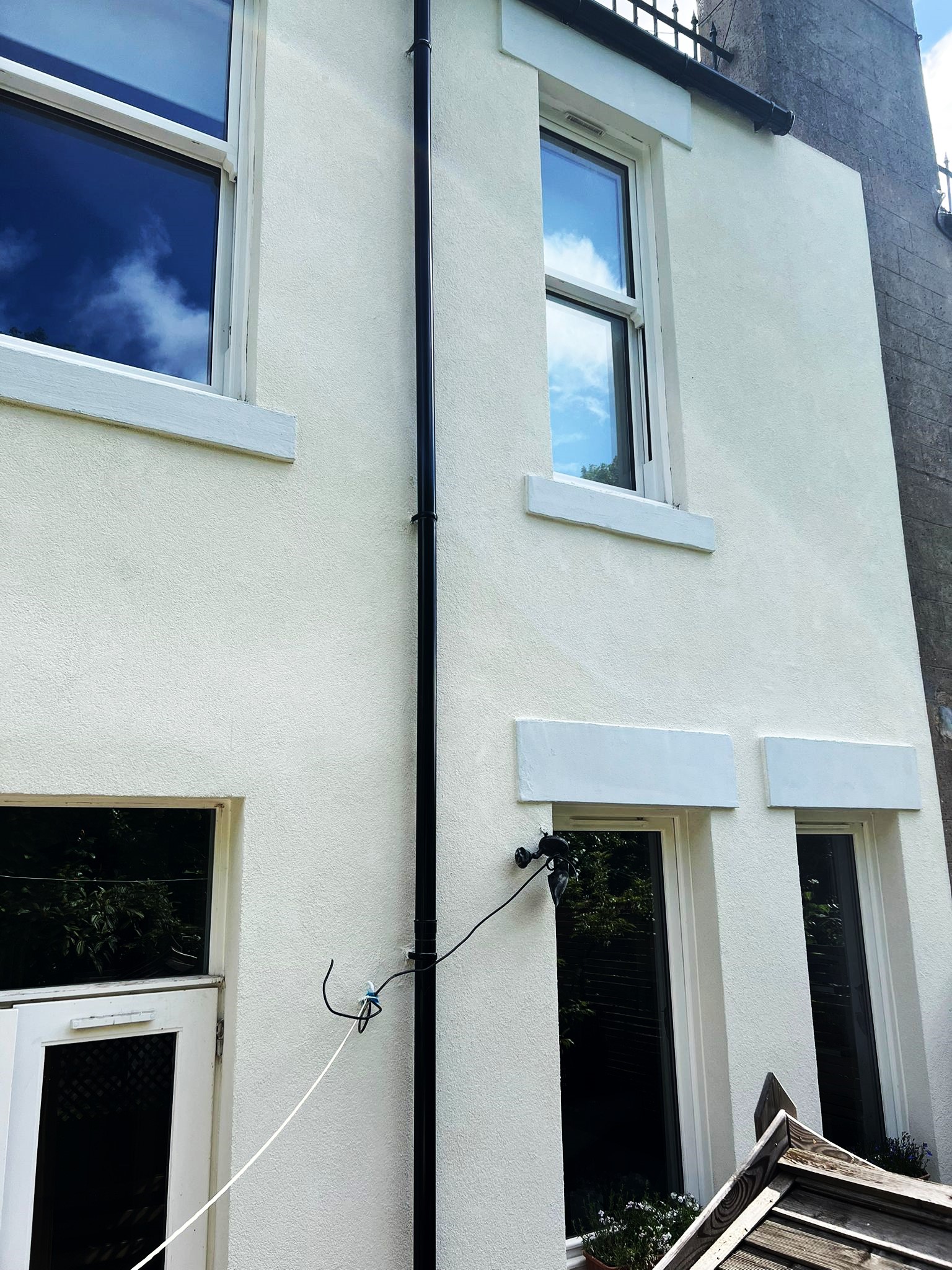external wall insulation Edinburgh newly installed