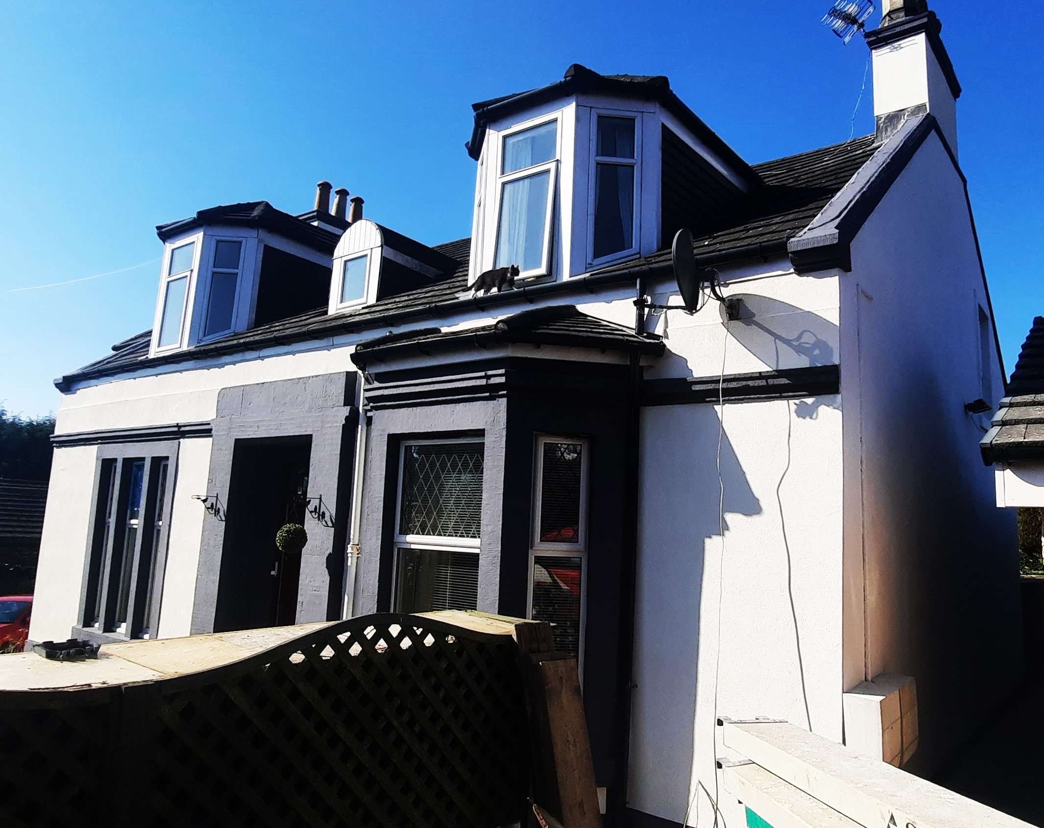 Rendering Edinburgh on stylish home extension