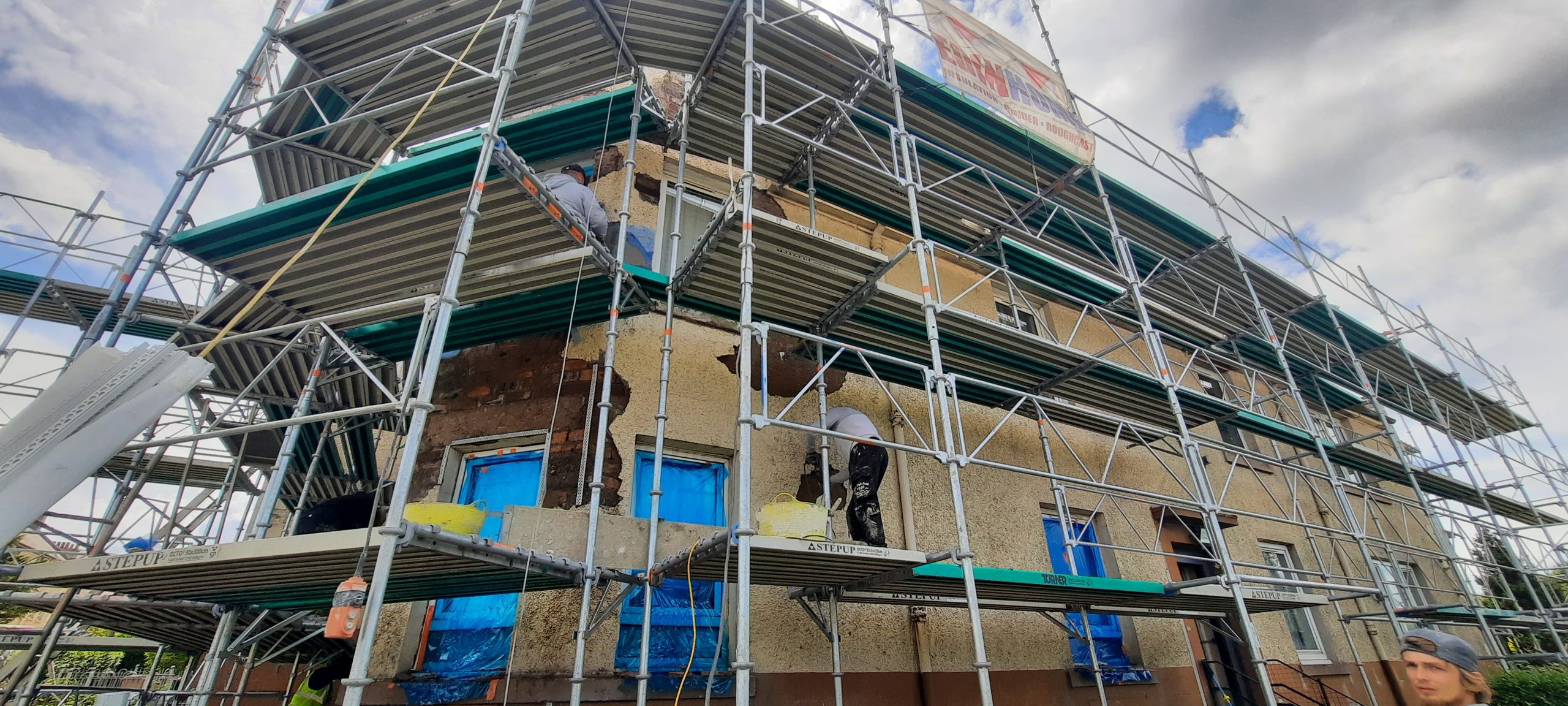 #Edinhome; #Rendering; #SiliconeRender; #Roughcast; Edinburgh;