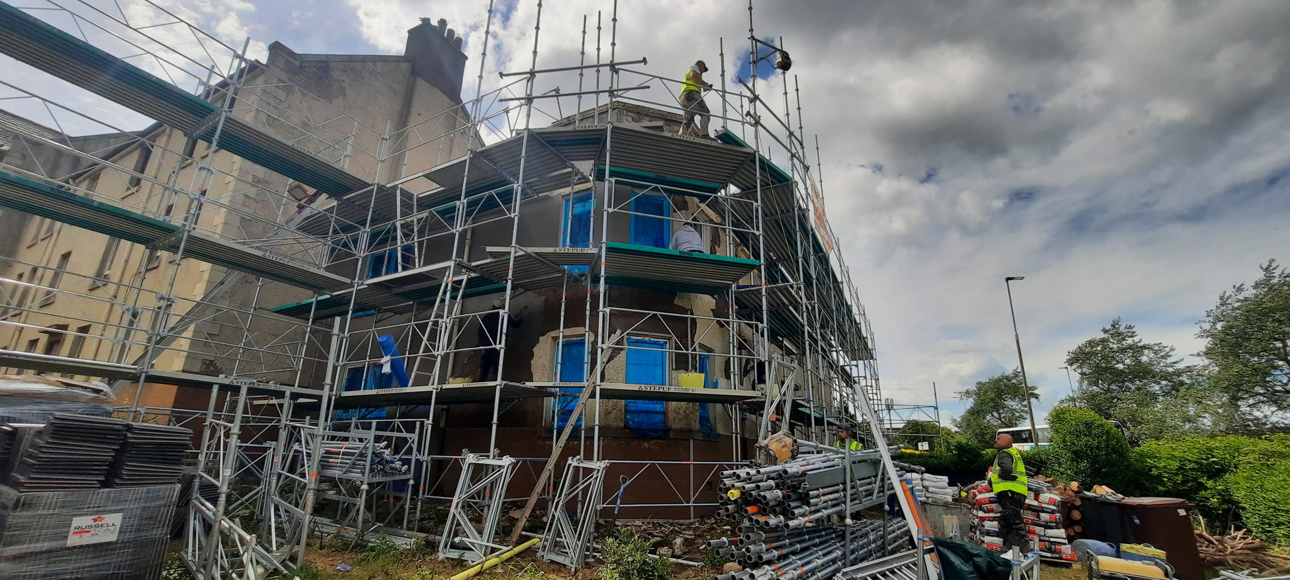 #Edinhome; #Rendering; #SiliconeRender; #Roughcast; Edinburgh;
