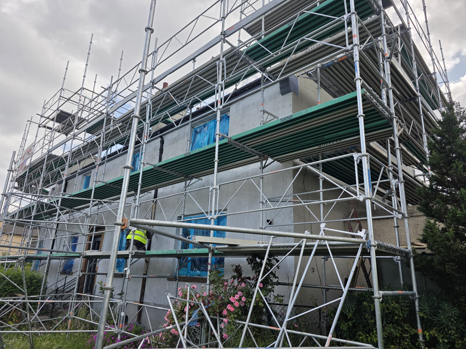 #Edinhome; #Rendering; #SiliconeRender; #Roughcast; Edinburgh;