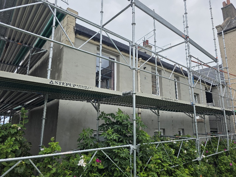 #Edinhome; #Rendering; #SiliconeRender; #Roughcast; Edinburgh;