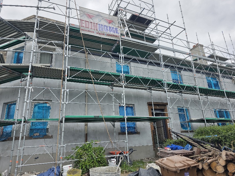 #Edinhome; #Rendering; #SiliconeRender; #Roughcast; Edinburgh;
