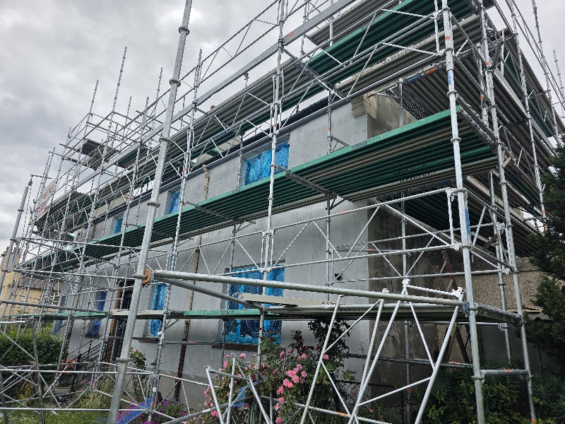 #Edinhome; #Rendering; #SiliconeRender; #Roughcast; Edinburgh;