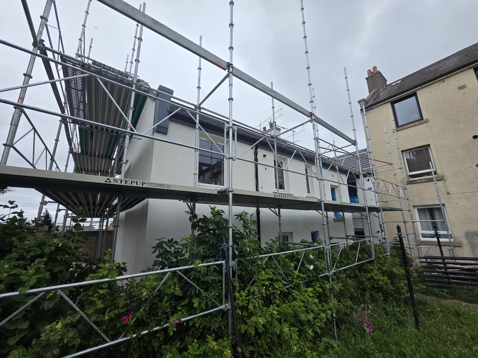 #Edinhome; #Rendering; #SiliconeRender; #Roughcast; Edinburgh;