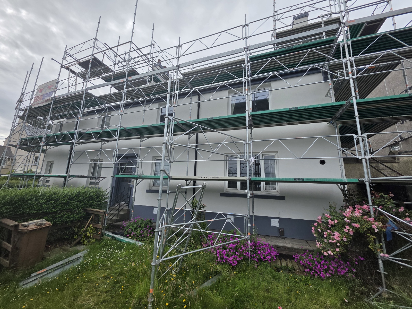 #Edinhome; #Rendering; #SiliconeRender; #Roughcast; Edinburgh;