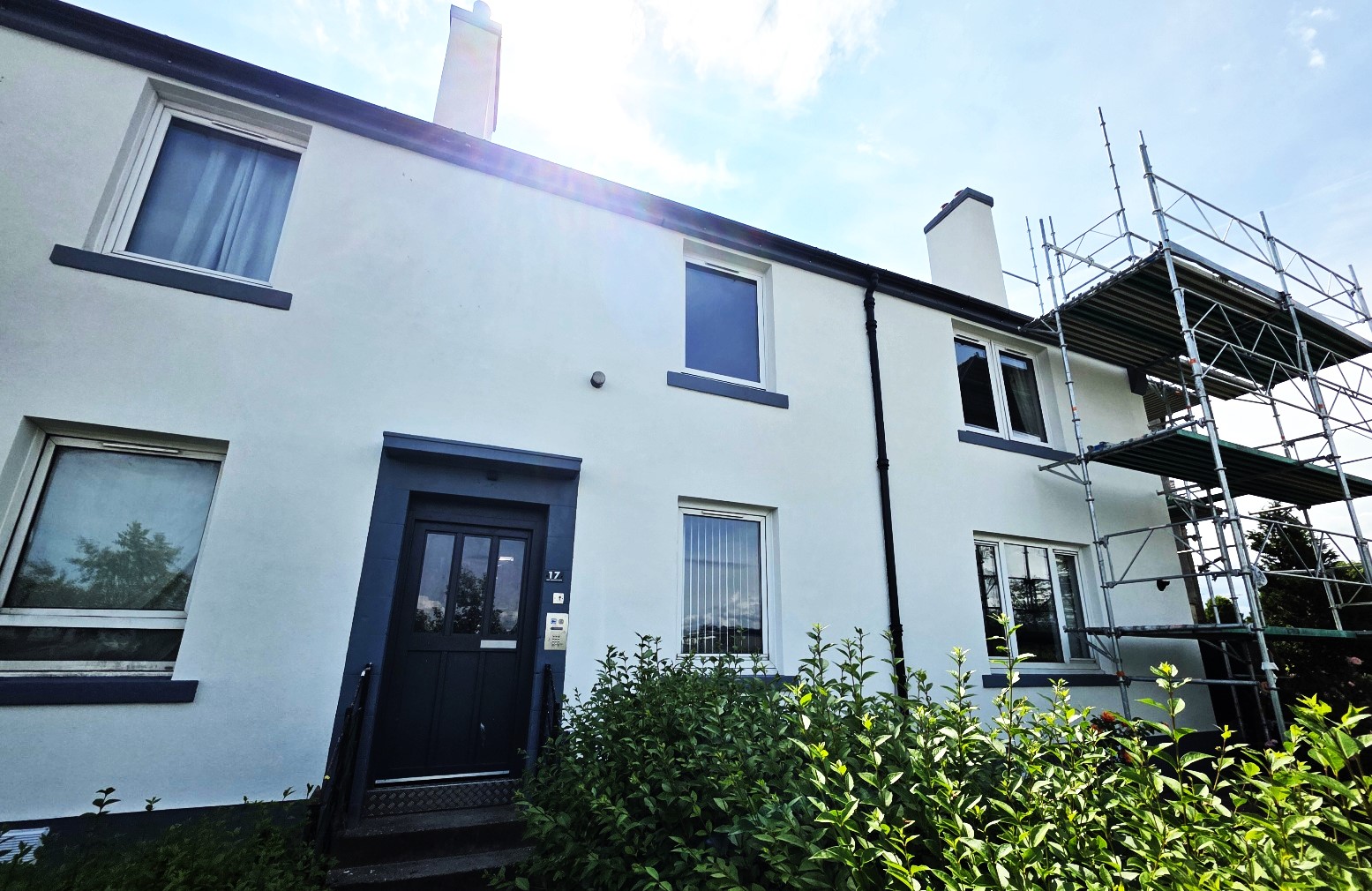 #Edinhome; #Rendering; #SiliconeRender; #Roughcast; Edinburgh;