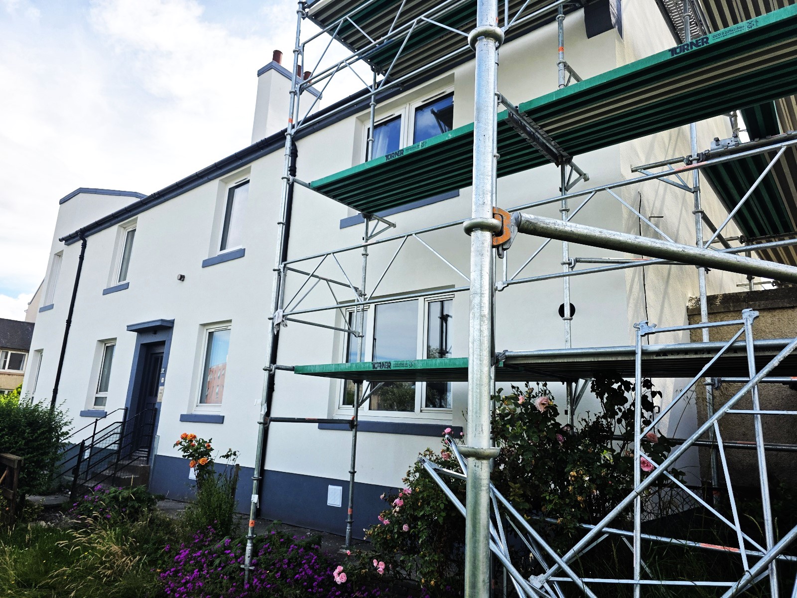 #Edinhome; #Rendering; #SiliconeRender; #Roughcast; Edinburgh;