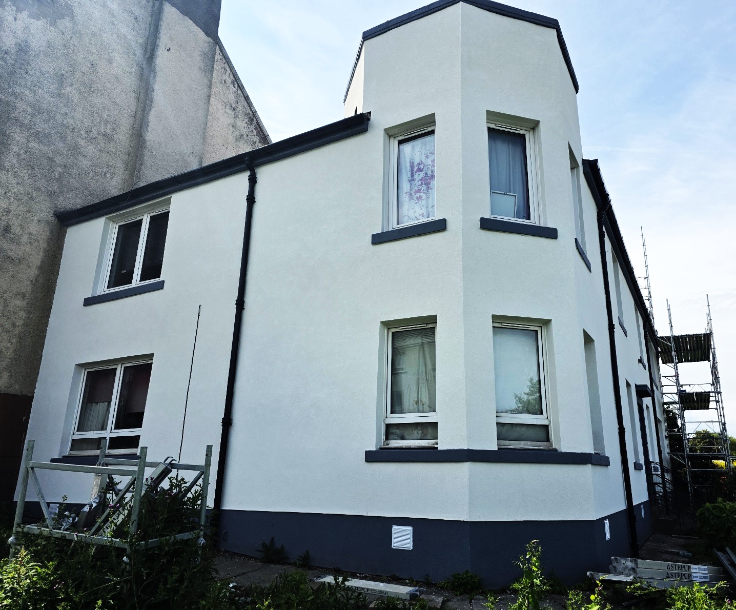 #Edinhome; #Rendering; #SiliconeRender; #Roughcast; Edinburgh;