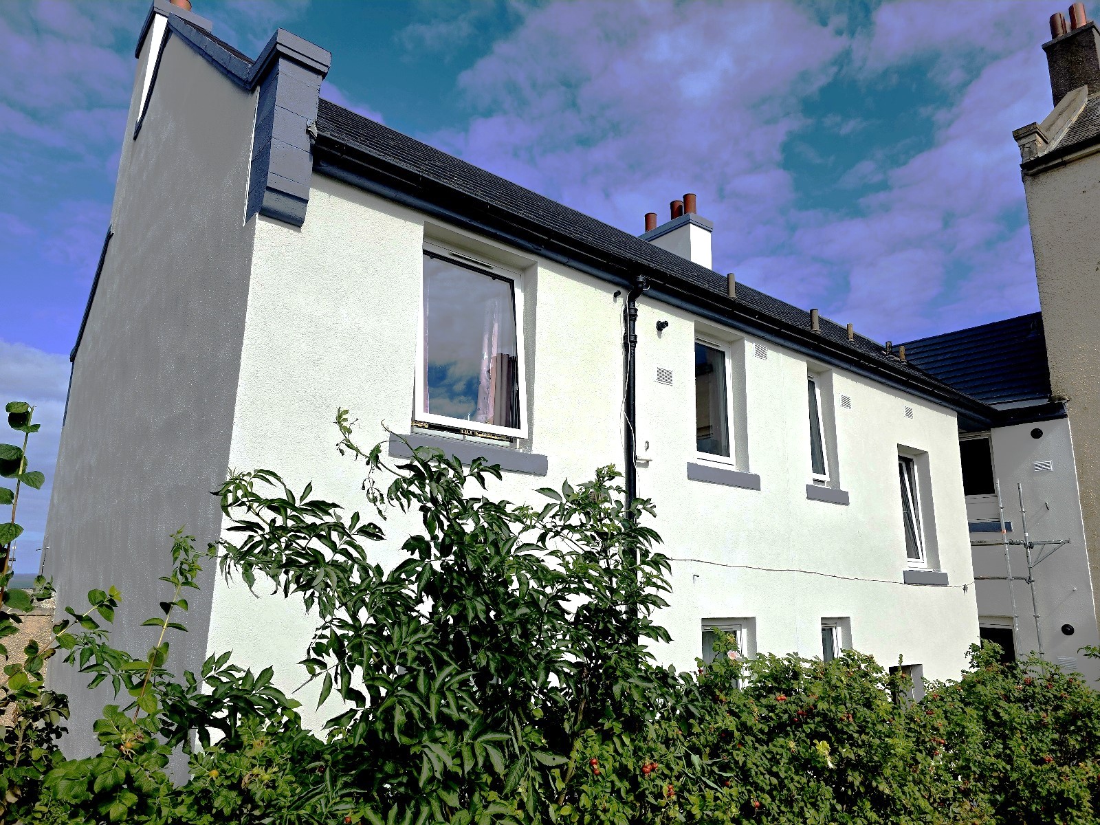 #Edinhome; #Rendering; #SiliconeRender; #Roughcast; Edinburgh;