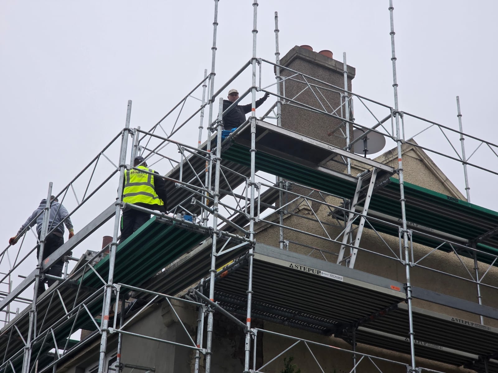 #Edinhome; #Rendering; #SiliconeRender; #Roughcast; Edinburgh;