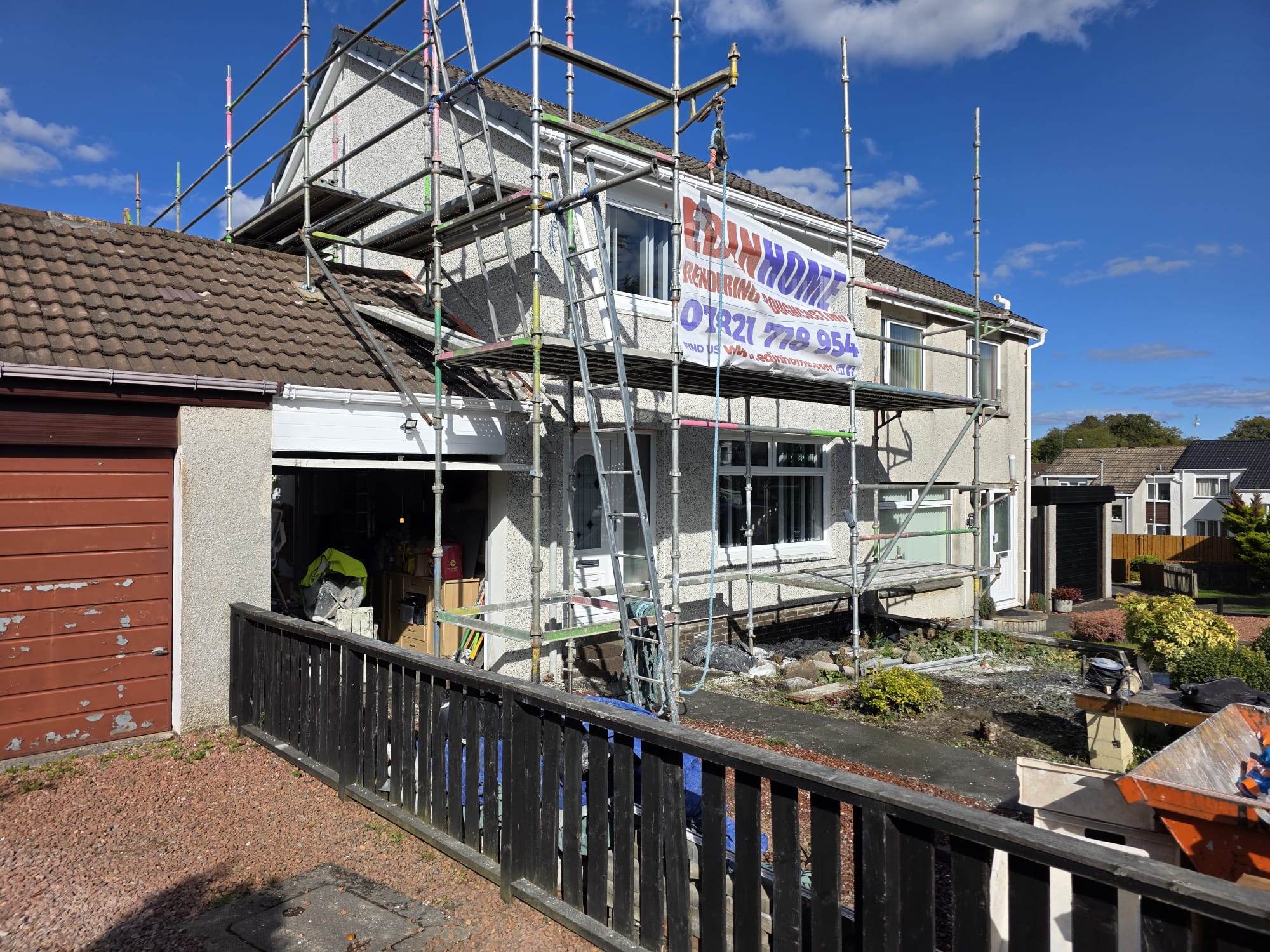 #Edinhome #Roughcasting #DryDash #PeebleDash #Uphall