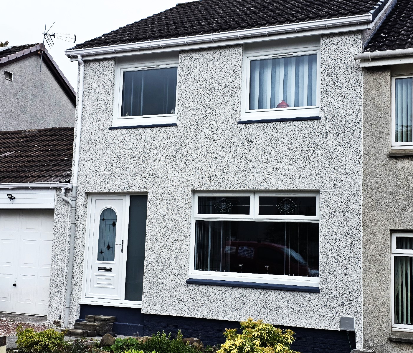 #Edinhome #Roughcasting #DryDash #PeebleDash #Uphall