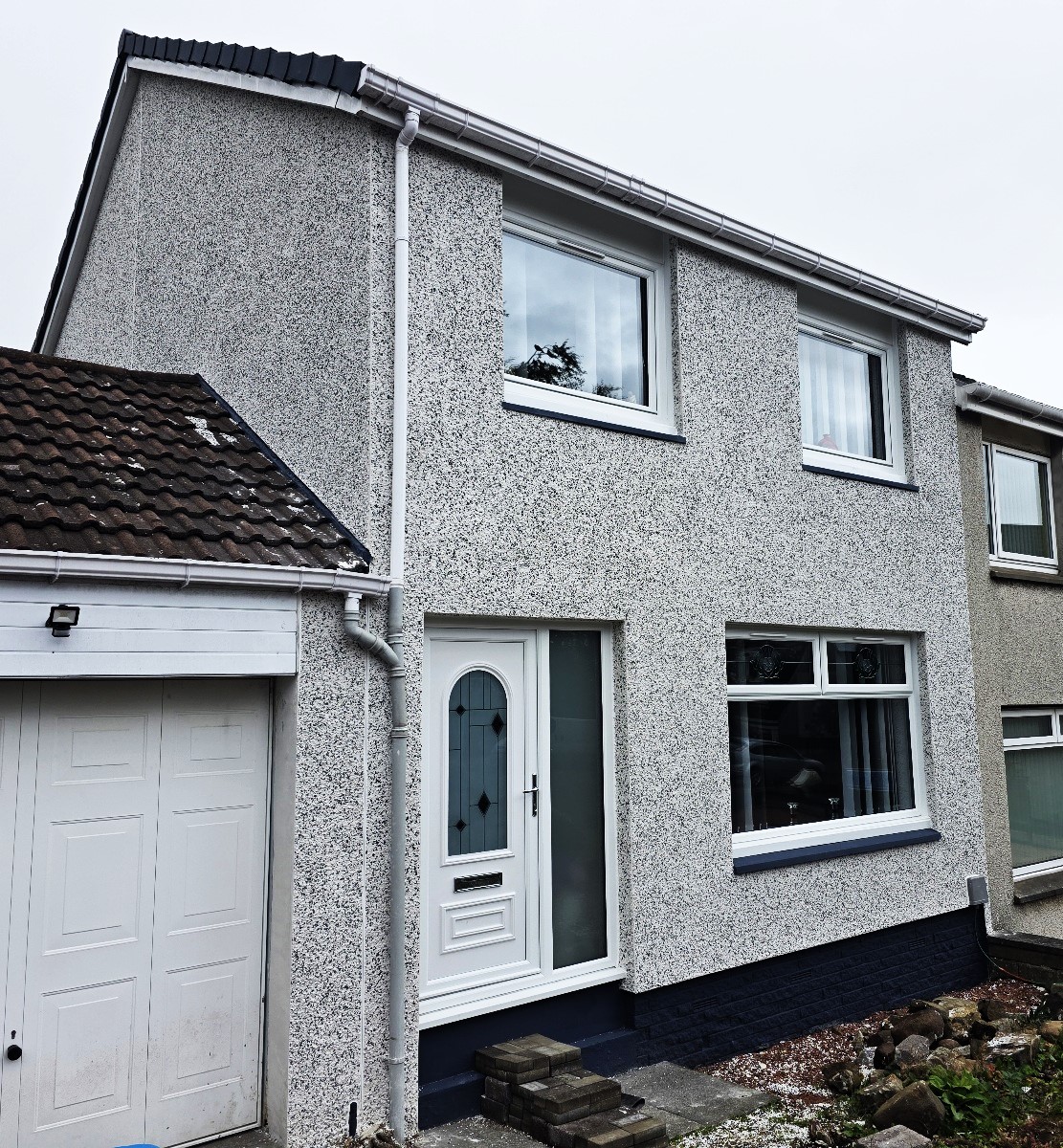 #Edinhome #Roughcasting #DryDash #PeebleDash #Uphall