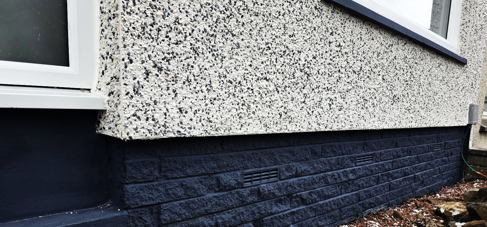 #Edinhome #Roughcasting #DryDash #PeebleDash #Uphall