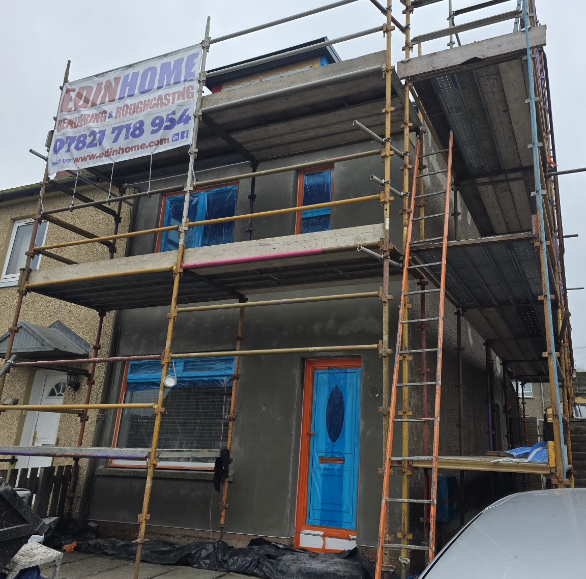 Edinhome Rendering Roughcasting