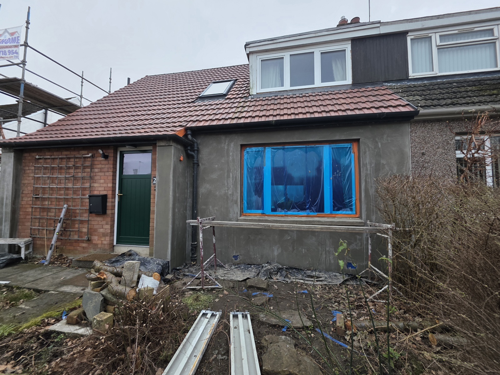 #Edinhome, #Rendering, #SiliconeRender, #Roughcasting, #Roughcast,