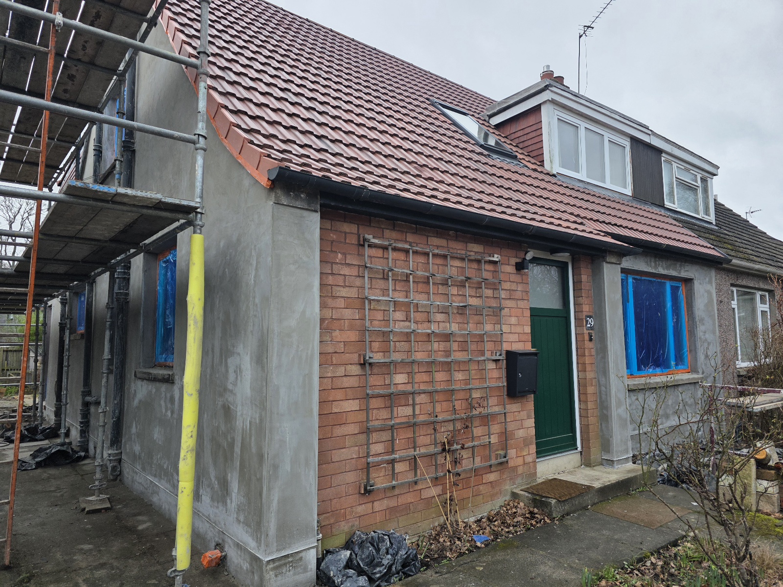 #Edinhome, #Rendering, #SiliconeRender, #Roughcasting, #Roughcast,