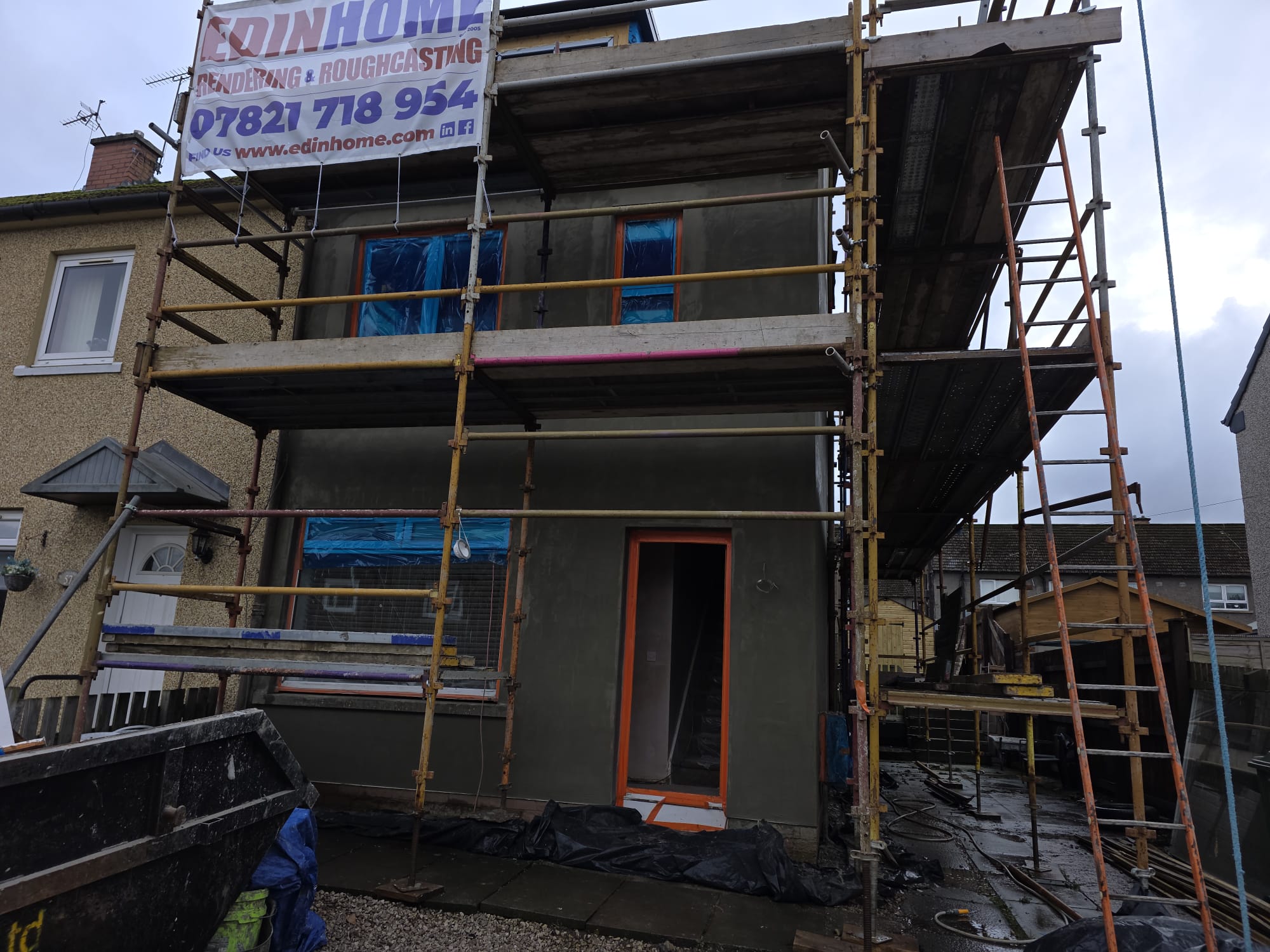 Edinhome Rendering Roughcasting