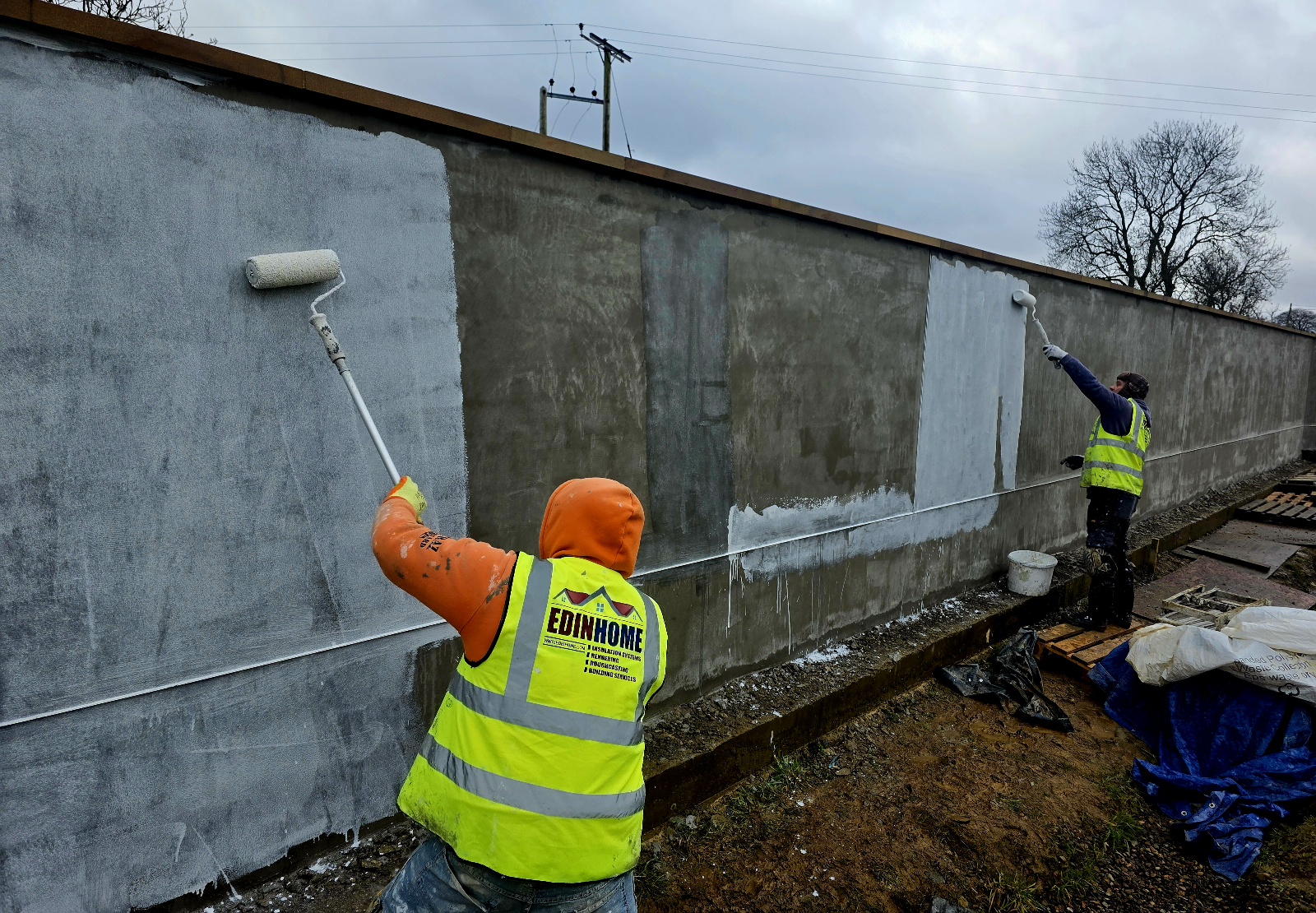 #Edinhome, #Rendering, #SiliconeRender, #Roughcast, #Roughcasting, #DryDash