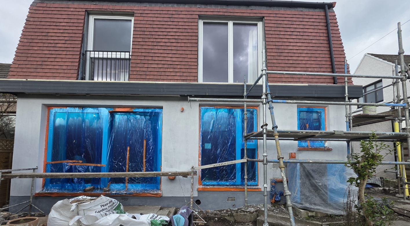 #Edinhome, #Rendering, #SiliconeRender, #Roughcasting, #Roughcast,