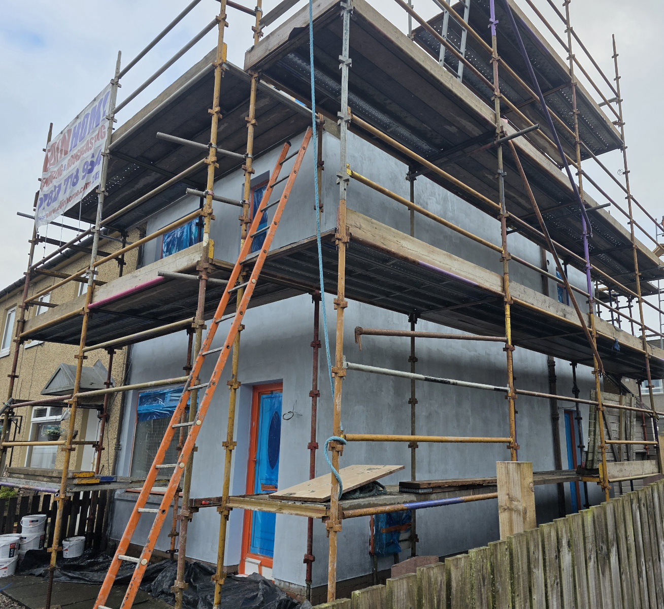 Edinhome Rendering Roughcasting