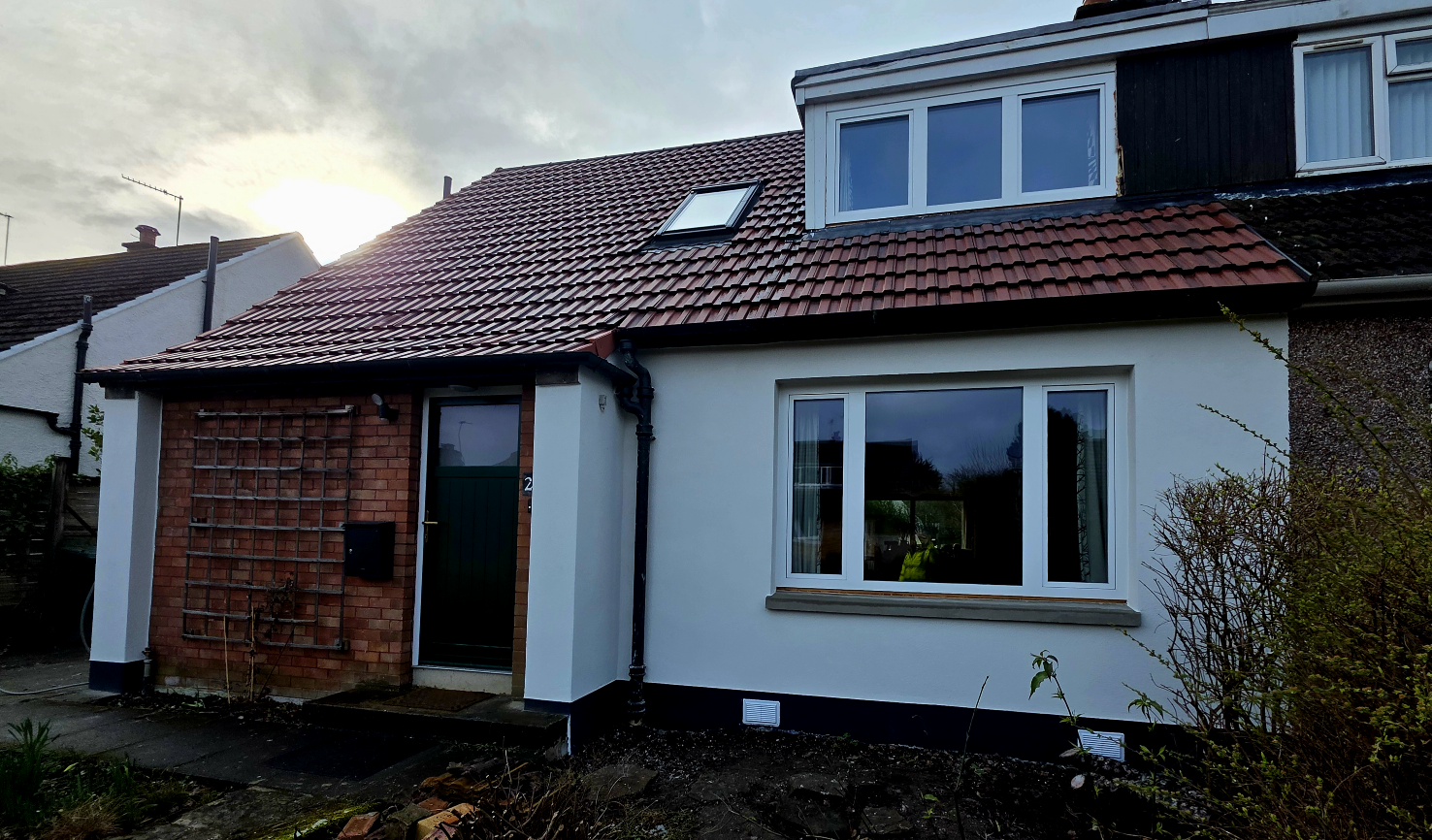 #Edinhome, #Rendering, #SiliconeRender, #Roughcasting, #Roughcast,