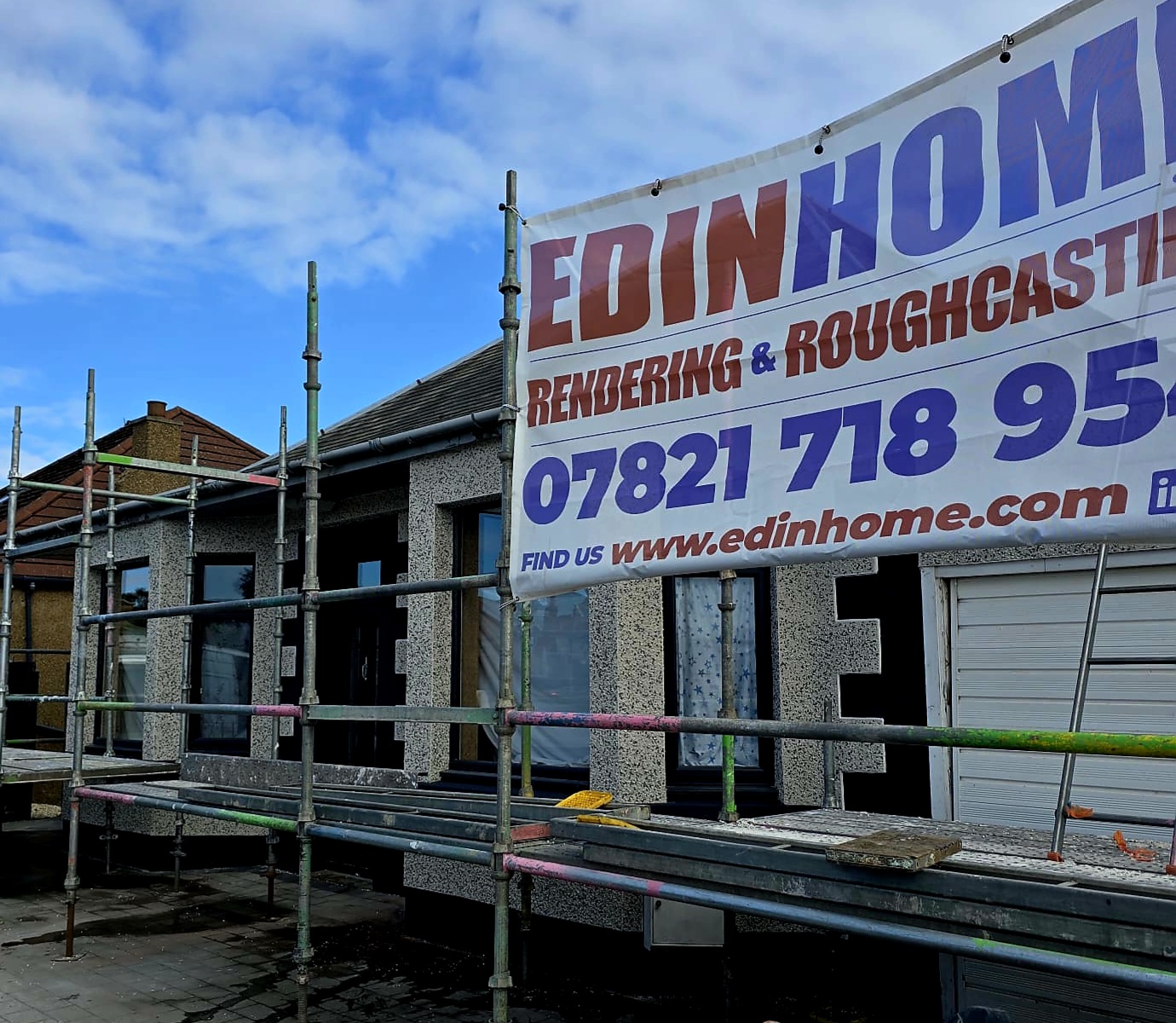 #Edinhome #Roughcasting #Rendering